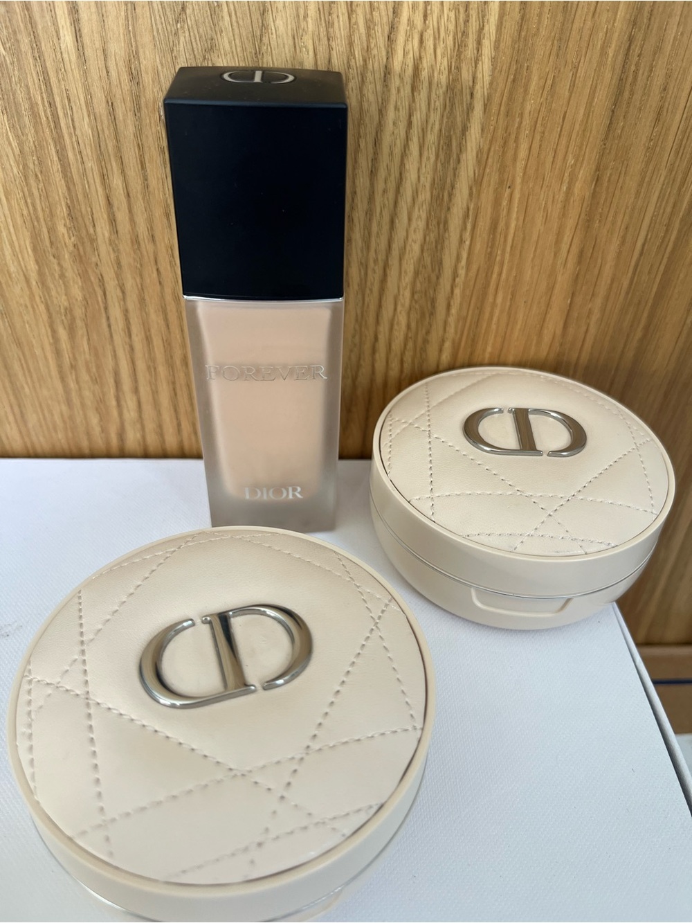 Dior set of foundation and powders